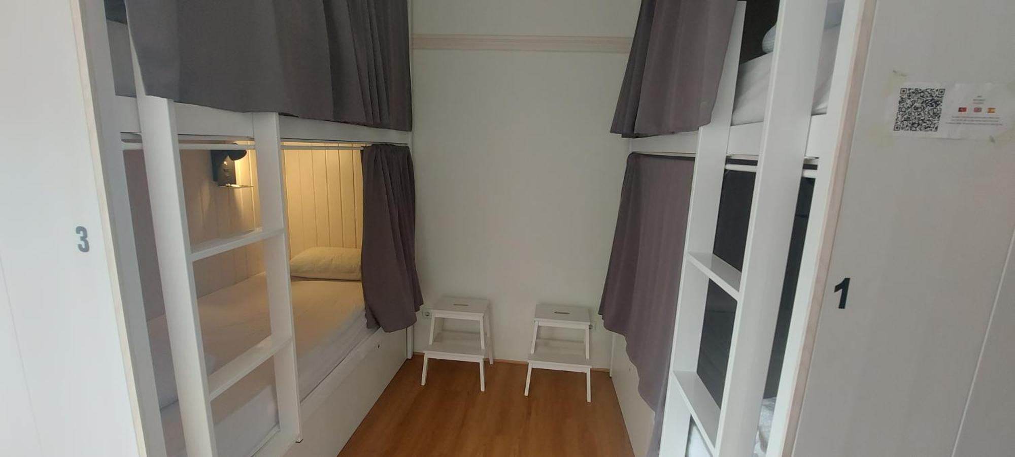 Bed 4-Bed Male Dormitory Room
